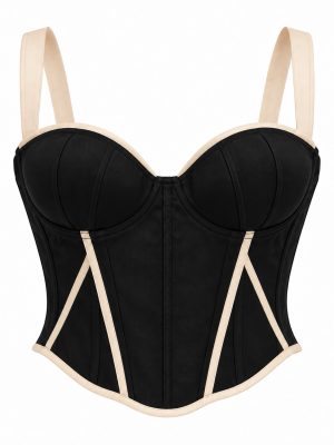 CORSET BLACK TIRANTE