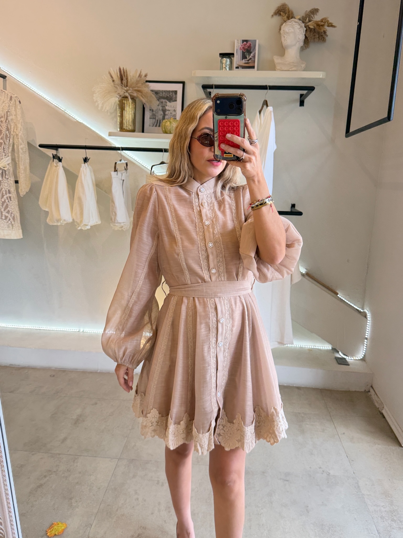 VESTIDO CORTO BROWN - Imagen 5