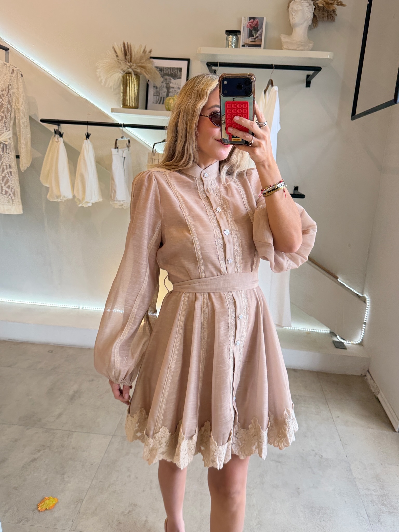 VESTIDO CORTO BROWN - Imagen 2