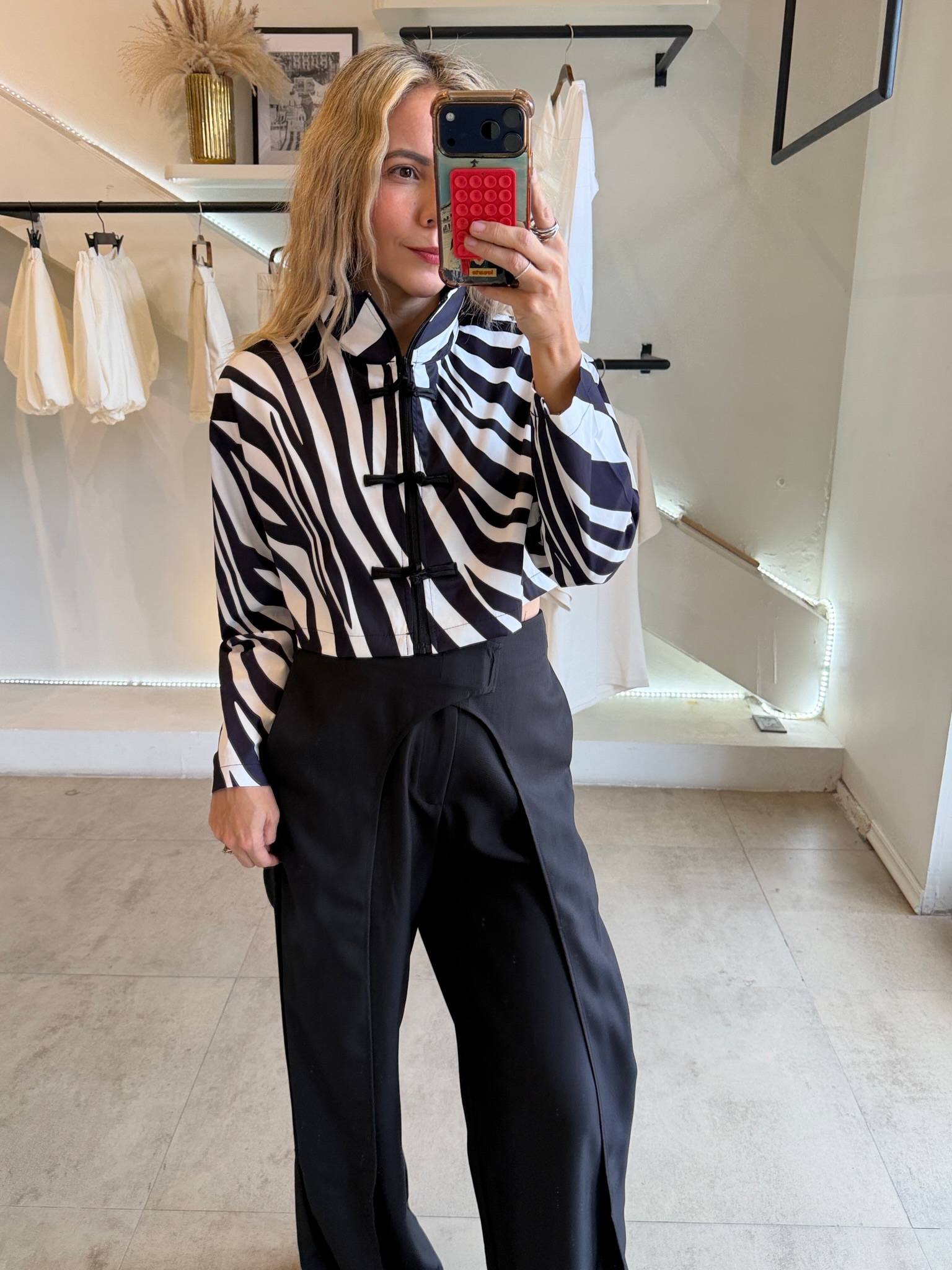 BLUSA PRINT ZEBRA - Imagen 6