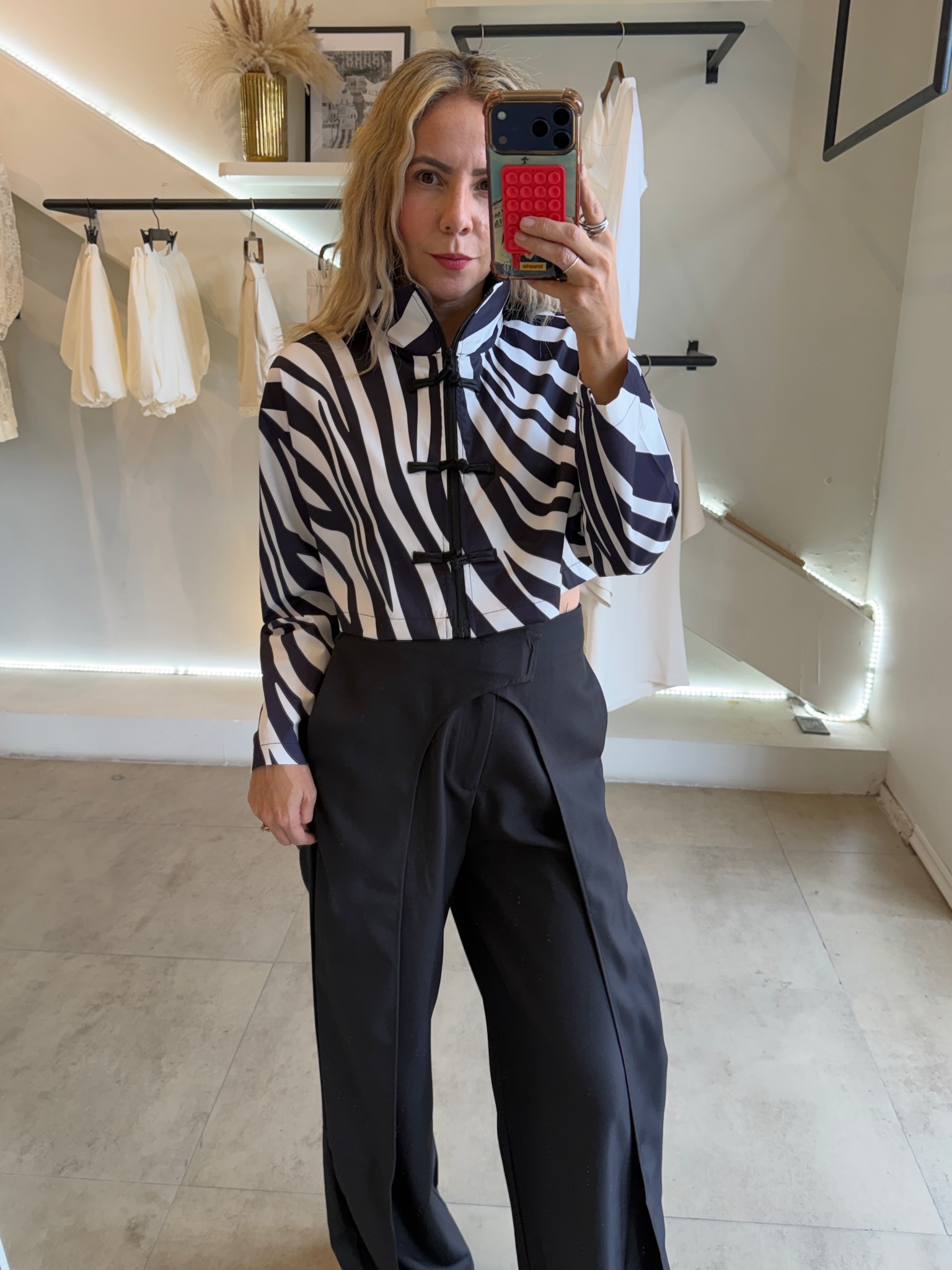 BLUSA PRINT ZEBRA - Imagen 7
